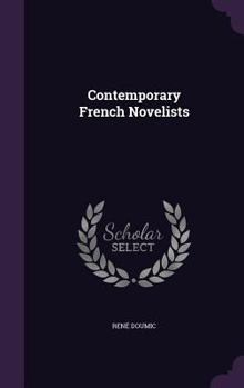 Hardcover Contemporary French Novelists Book