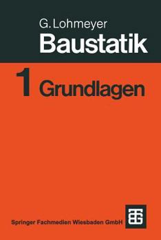 Paperback Baustatik: Teil 1: Grundlagen [German] Book