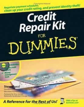 Paperback Credit Repair Kit for Dummies [With CDROM] Book