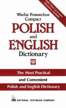 Hardcover Wiedza Powszechna Compact Polish and English Dictionary (English and Polish Edition) Book