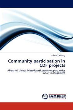 Paperback Community participation in CDF projects Book