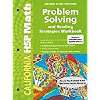 Paperback Harcourt School Publishers Math: Problem Solving/Reading Strategies Workbook Student Edition Grade 2 Book