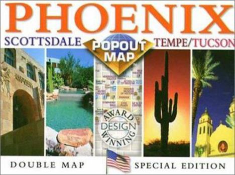 Map Popout Phoenix, AZ Book