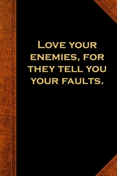 2020 Daily Planner Ben Franklin Quote Love Enemies Vintage Style 388 Pages: 2020 Planners Calendars Organizers Datebooks Appointment Books Agendas