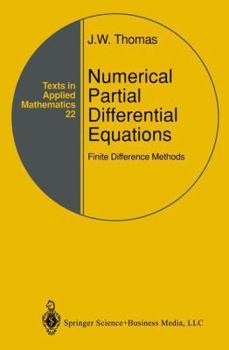 Paperback Numerical Partial Differential Equations: Finite Difference Methods Book