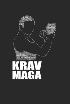 Paperback Krav Maga Notebook - Self Defense Instructor Journal Planner: Martial Arts Selfe Defense Organizer For Boys Men Daily Calendar Quarterly Book