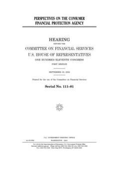 Perspectives on the Consumer Financial Protection Agency
