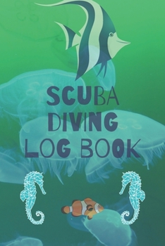 Paperback Scuba diving log book for divers: paperback dive logbook Book