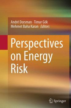 Paperback Perspectives on Energy Risk Book