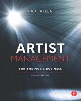 Paperback Artist Management for the Music Business Book