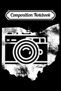 Paperback Composition Notebook: Distressed Ohio Camera Photographer Journal/Notebook Blank Lined Ruled 6x9 100 Pages Book