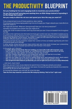 Paperback The Productivity Blueprint: 13 Effortless Hacks On How To Rewire Your Brain To Focus On What is Important [Large Print] Book