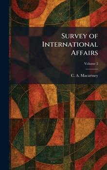 Hardcover Survey of International Affairs Book