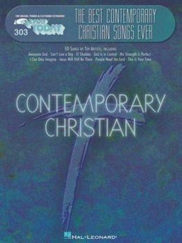 Paperback Best Contemporary Christian Songs Ever: E-Z Play Today Volume 303 Book