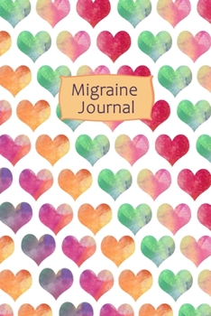 Paperback Migraine Journal: Professional Chronic Headache Migraine pain Journal - Tracking headache triggers, symptoms and pain relief options. Book