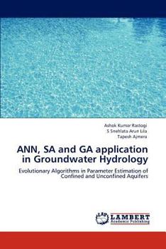 Paperback ANN, SA and GA application in Groundwater Hydrology Book