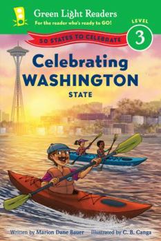 Hardcover Celebrating Washington State: 50 States to Celebrate Book