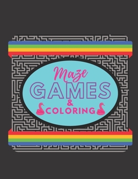 Maze Games & Coloring