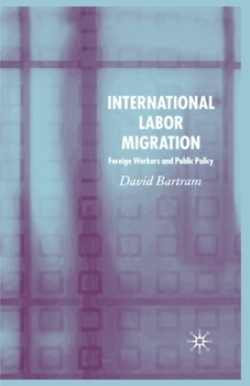 International Labor Migration: Foreign Workers and Public Policy