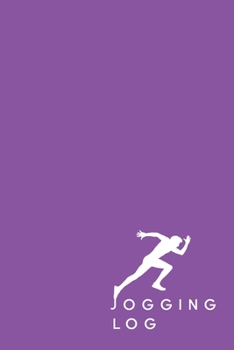 Jogging Log: Dark Orchid Running Journal | Track Your Running Progress | Running Training Record Book | Daily Running Log | 6x9inch 100 pages