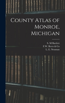 Hardcover County Atlas of Monroe, Michigan Book