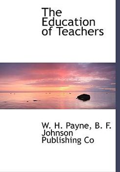 Hardcover The Education of Teachers Book
