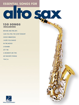 Paperback Essential Songs for Alto Sax Book