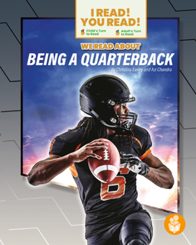 Hardcover We Read about Being a Quarterback Book