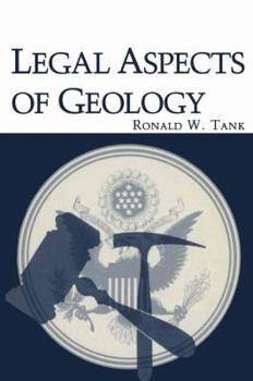 Paperback Legal Aspects of Geology Book