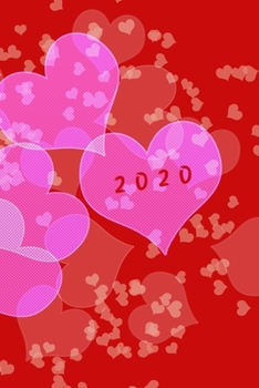 Paperback 2 0 2 0: Herz - M?dchen - Pubert?t - Frau - Familie - Notizbuch - Liebe - Tagebuch - Junge - Mann - Kalender [German] Book