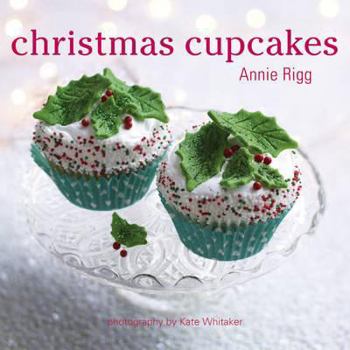 Hardcover Christmas Cupcakes Book