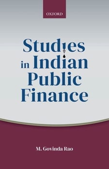 Hardcover Studies in Indian Public Finance Book