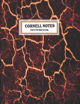 Paperback Cornell Notes Notebook: Pretty texture maroon Cornell Note Paper Notebook. Cute Girly Large College Ruled Medium Lined Journal Note Taking Sys Book