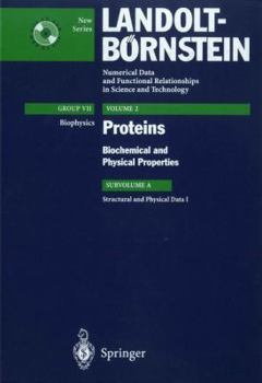 Hardcover Biochemical and Physical Properties: Structural and Physical Data I Book