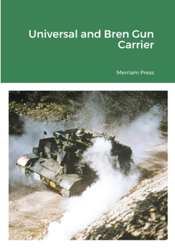 Paperback Universal and Bren Gun Carrier Book