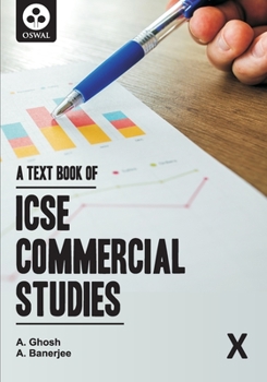 Paperback Commercial Studies: Textbook for ICSE Class 10 Book
