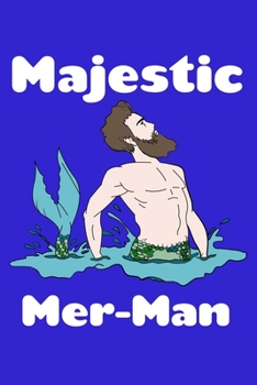 Paperback Majestic Mer Man: Personal Expense Tracker Book