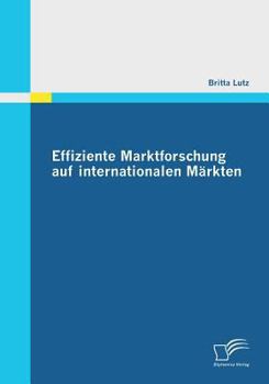 Paperback Effiziente Marktforschung auf internationalen Märkten [German] Book