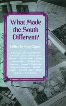 Paperback What Made the South Different? Book