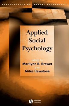 Paperback Applied Social Psychology Book