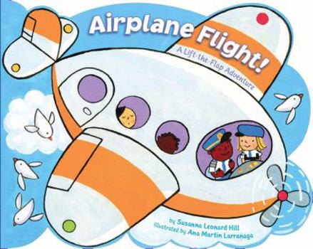 Board book Airplane Flight!: A Lift-The-Flap Adventure Book
