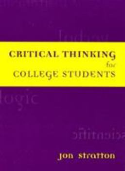 Paperback Critical Thinking for College Students Book