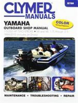 Paperback Yamaha 115-250 HP Two-Stroke Outboards 1999-2010 (Includes Jet Drives) Book
