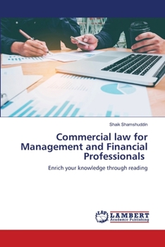 Paperback Commercial law for Management and Financial Professionals Book
