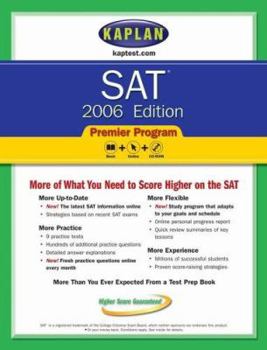 Paperback SAT 2006, Premier Program Book