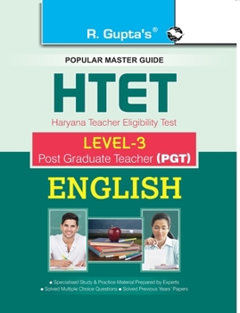 HTET (PGT) Post Graduate Teacher (Level-3) English Exam Guide