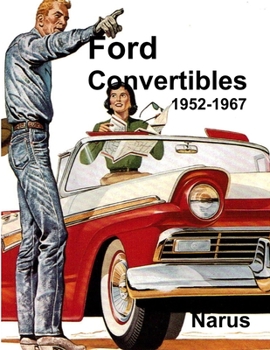 Paperback Ford Convertibles 1952-1967 Book