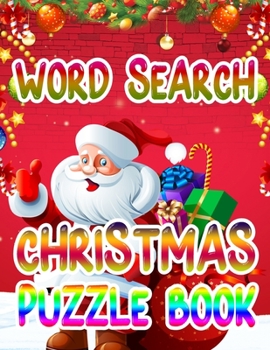 Paperback Word Search Christmas Puzzle Book: Holiday Fun for Adults and Kids Book