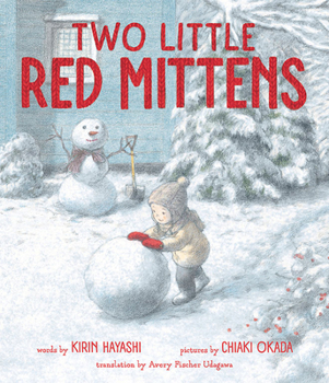 Hardcover Two Little Red Mittens Book