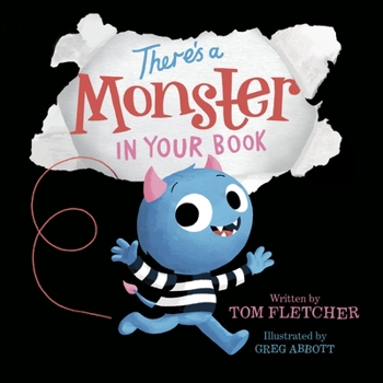 Board book There's a Monster in Your Book: A Funny Monster Book for Kids and Toddlers Book